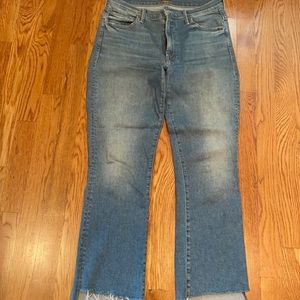 Straight Leg Light Wash Jeans